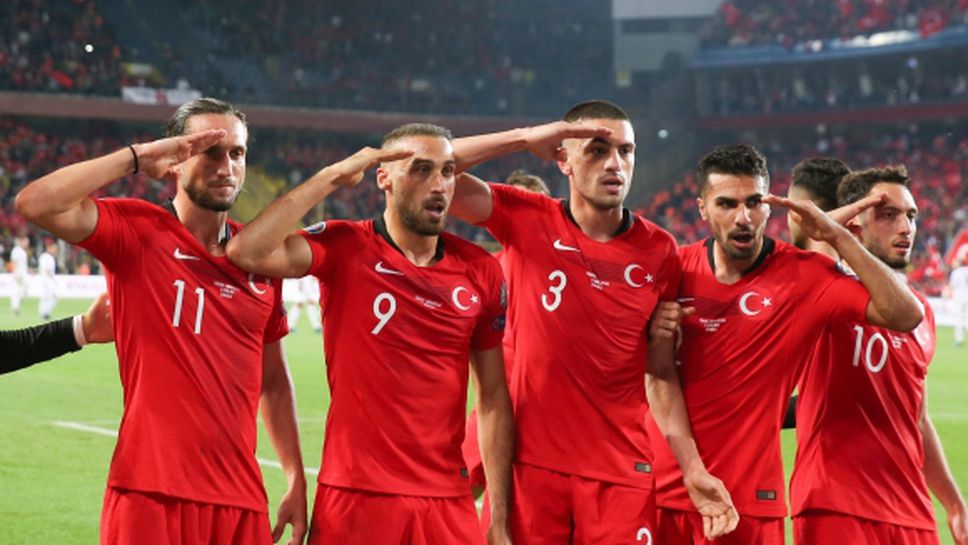 УЕФА ще разследва козируването на турците