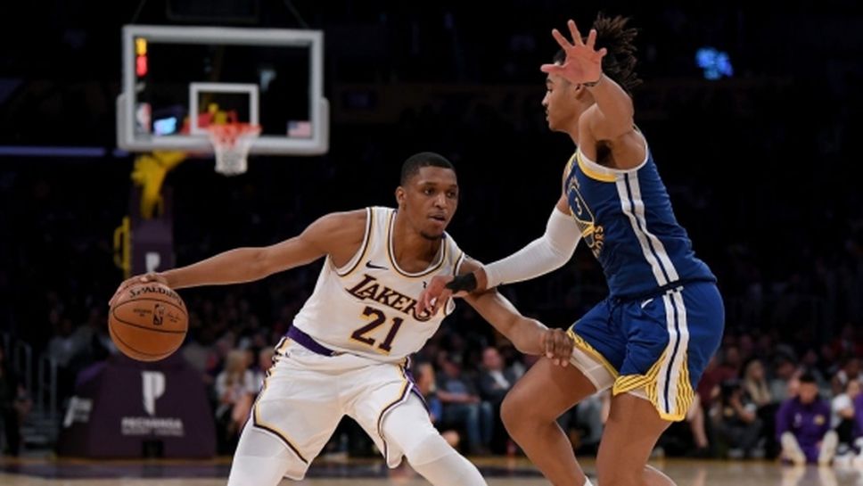 Лейкърс се справиха с Уориърс (видео)