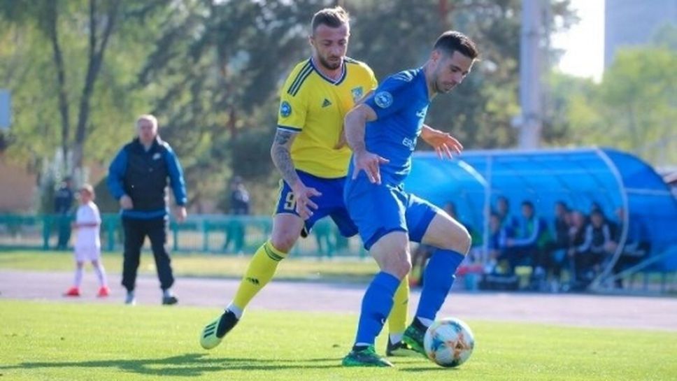 Мартин Тошев с нов гол за успех на Жетису в Казахстан