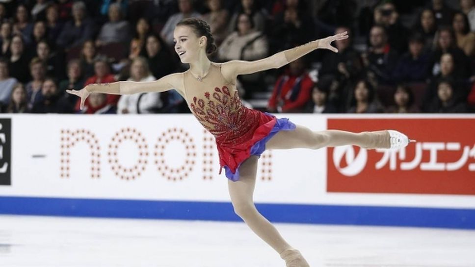 15-годишна рускиня спечели "Скейт Америка" при дебюта си на Гран При при жените