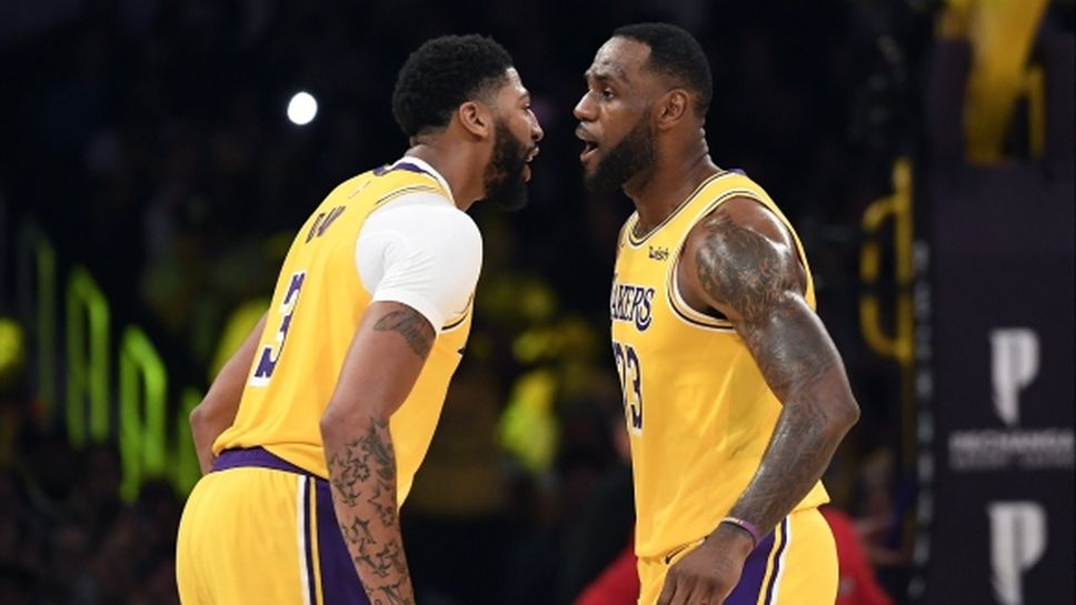 Антъни Дейвис се развихри и направи нещо, което последно Шак бе постигал