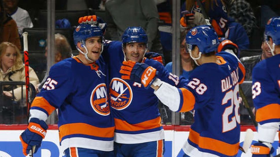 Ню Йорк Айлъндърс постигна десета поредна победа в НХЛ