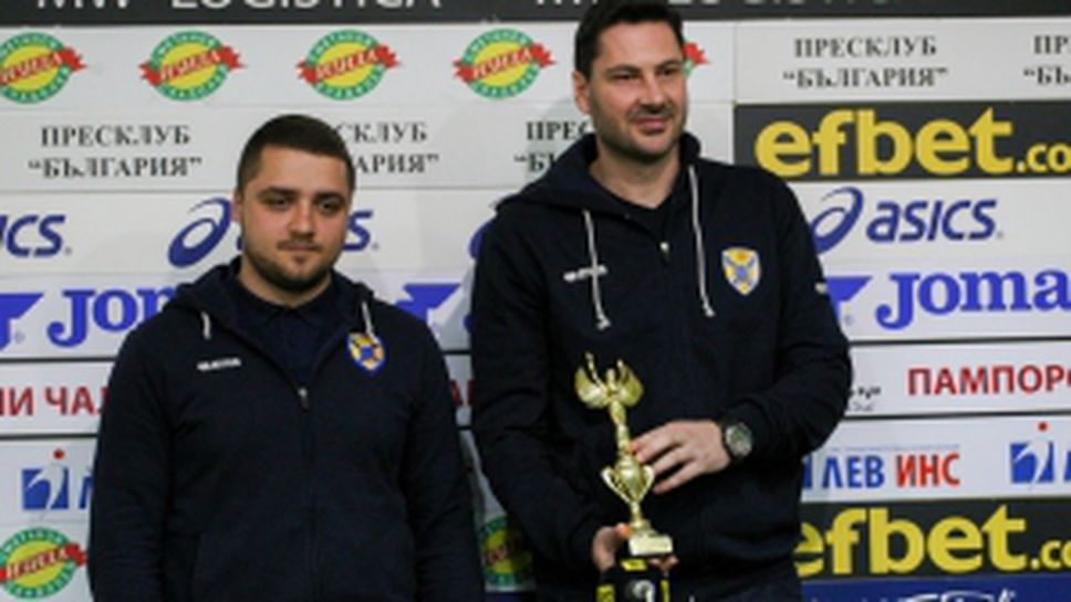 Волейболният Хебър е отбор на месеца