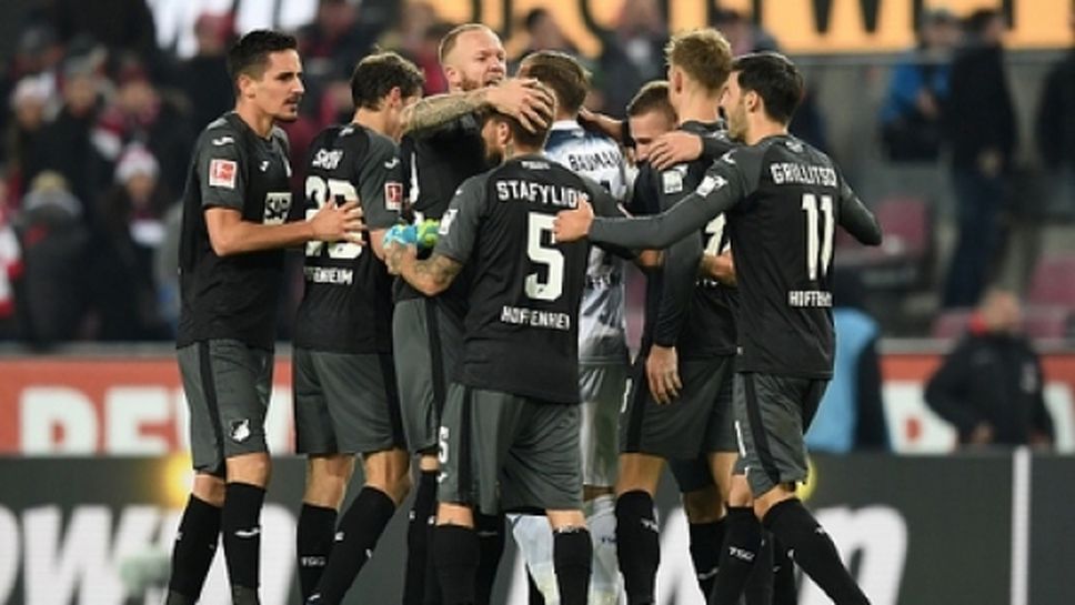 Хофенхайм съхрани победната си серия с гол в последните секунди