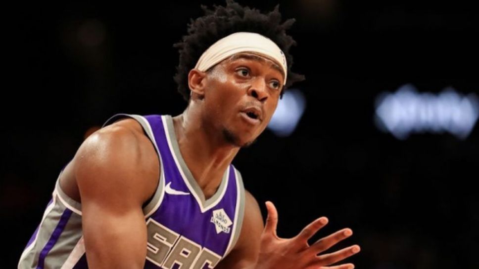 Де'Аарън Фокс извън строя заради изкълчен глезен