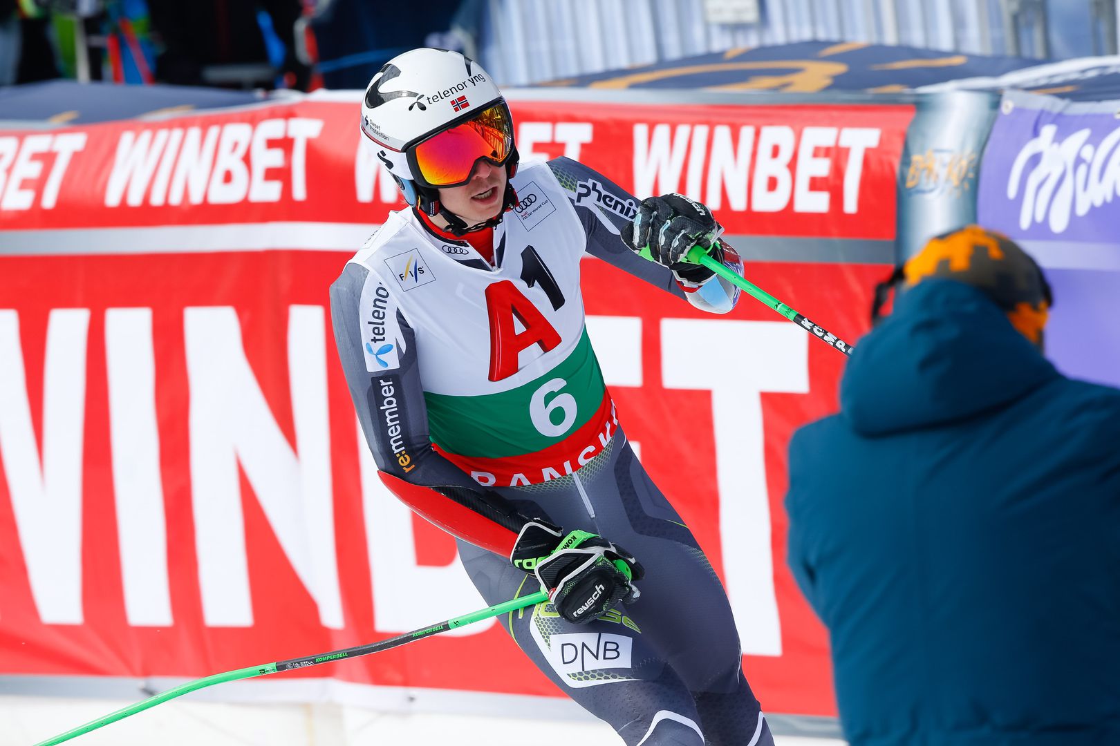 Кристоферсен спечели гигантския слалом от СК в Банско, Хиршер грабна малкия кристален глобус