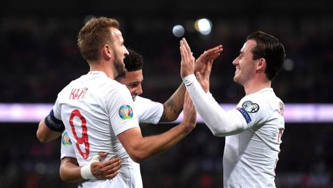 Англия подобри рекорда от нашия мач и ще играе на десето ЕП (видео)
