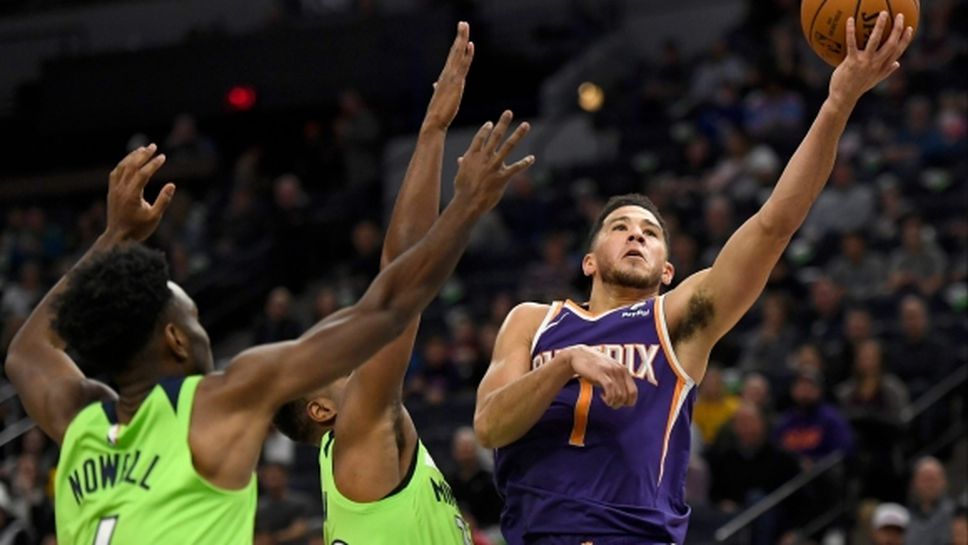 Две точки разделиха Финикс и Минесота