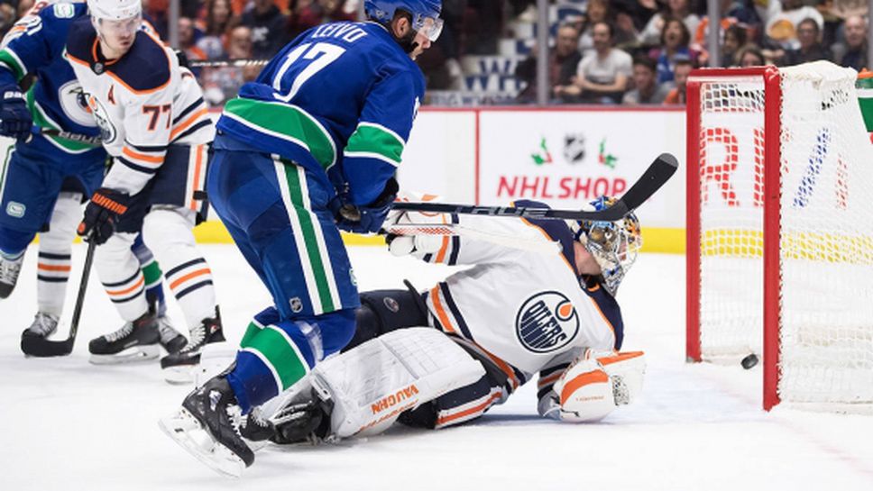 Леон Драйсайтл се разписа два пъти, Ойлърс надиграха Ванкувър