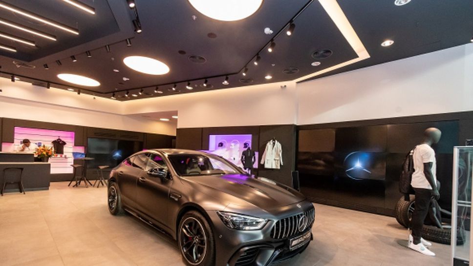 Силвър Стар отвори уникален бутик на Mercedes-Benz в София