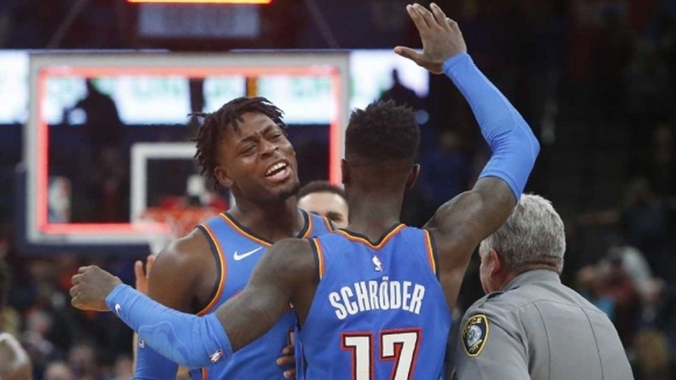 Оклахома и Минесота играха продължение след драма и кош със сирената