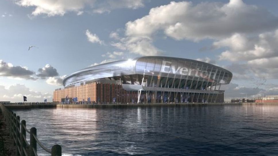 Евертън представя проект за нов клубен стадион