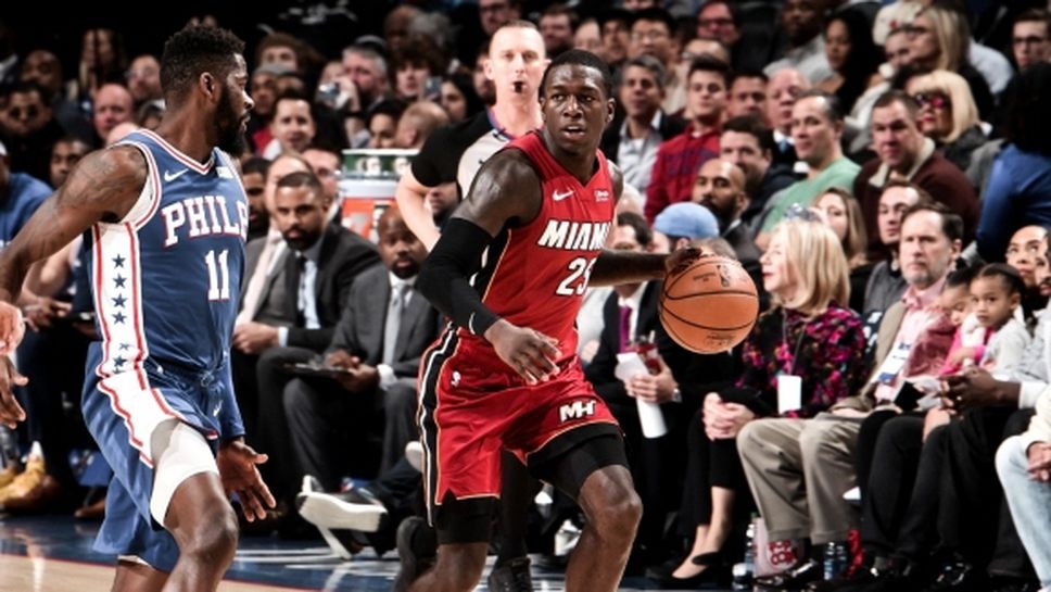 Маями сложи точка на серията на Сиксърс у дома