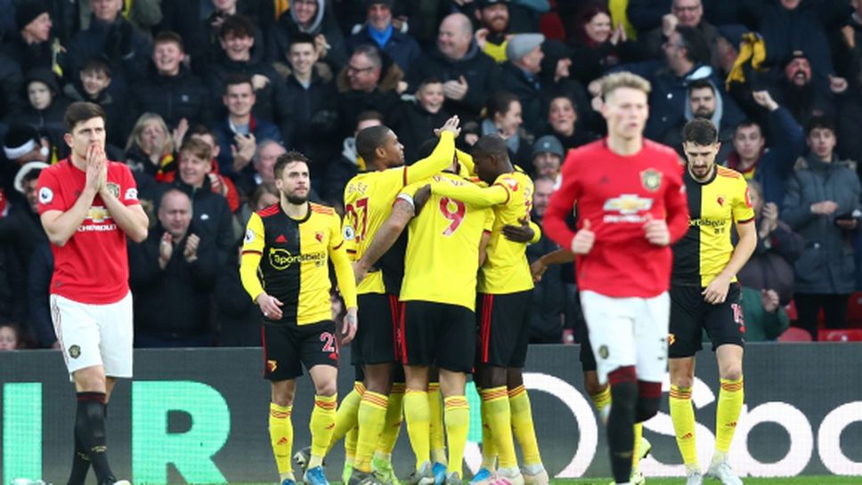 Уотфорд стигна до първата си домакинска победа за сезона срещу Ман Юнайтед