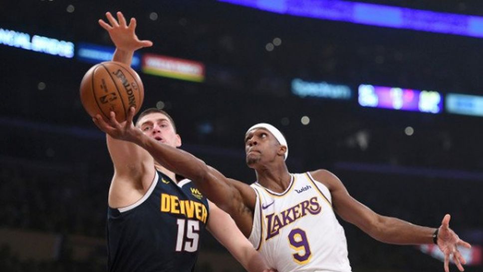 ЛА Лейкърс загуби от Денвър, ЛеБрон пропусна мача (видео)
