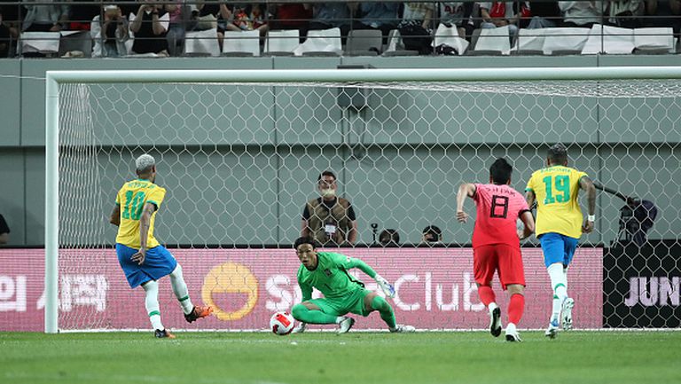 Бразилия разби Южна Корея с 5:1 като гост в контрола
