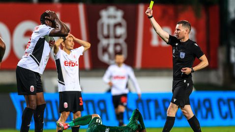  Странно решение на арбитър сътвори голям проблем на ЦСКА 1948 преди мача с ЦСКА - София 