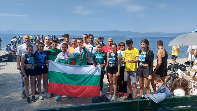 Български състезатели спечелиха призови места в състезанието "Охрид бяга 2024"
