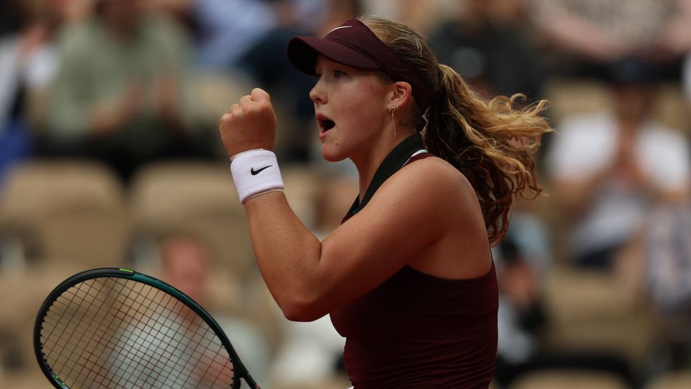 Суперталантът на руския тенис Мира Андреева за втора поредна година