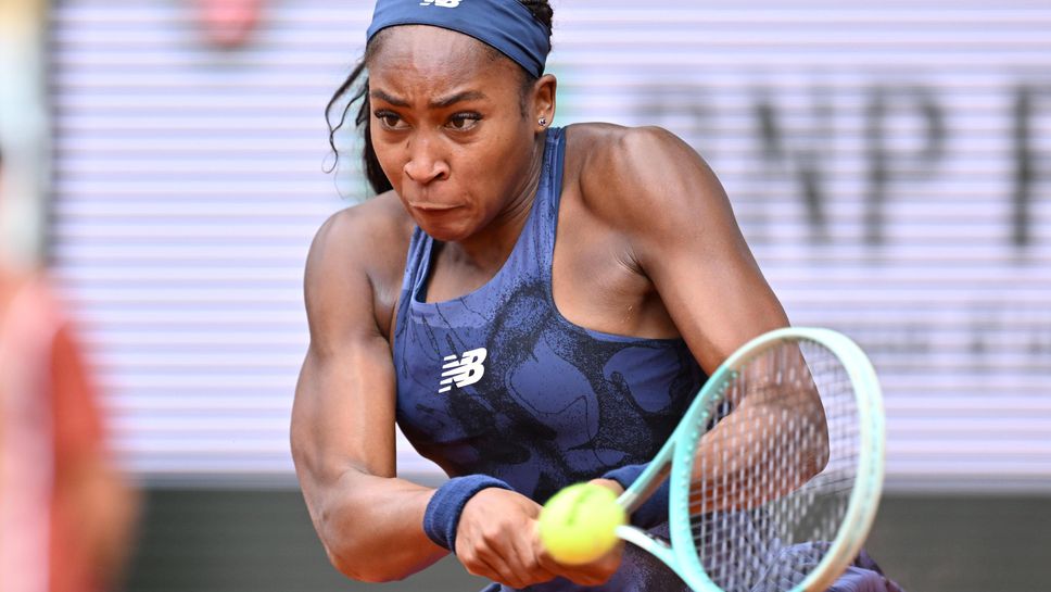 Втората поставена Коко Гоф неутрализира решителен опит за обрат на