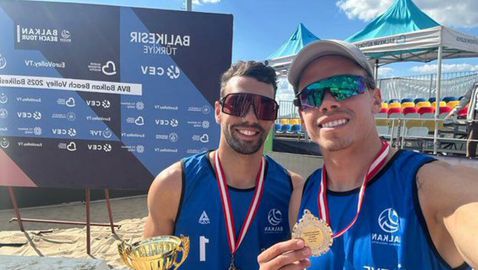 Калчев и Механджийски с второ сребро от Балканиада