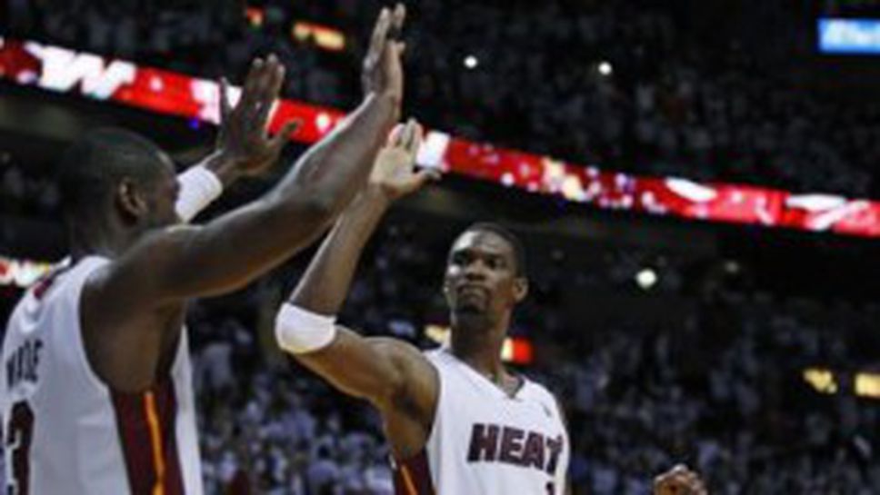 Маями пак би Бостън, поведе с 2-0 успеха (видео)