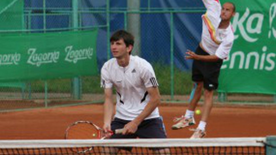 Димов и Лазов биха водачите в схемата и са 1/2-финалисти на двойки