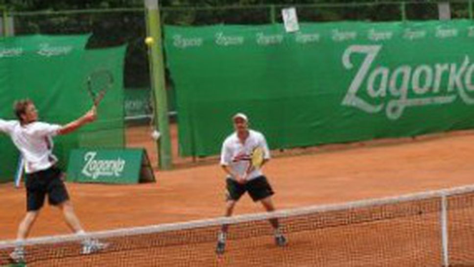 Българските двойки отпаднаха на 1/2-финалите на Zagorka Tennis Cup