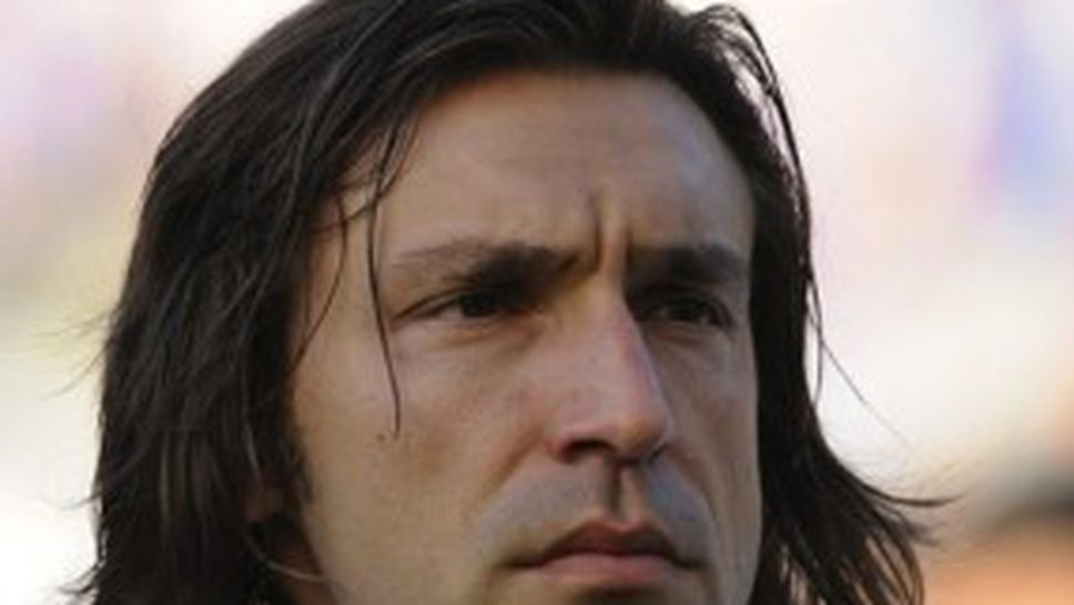 Пирло плаче на сбогуване с Милан