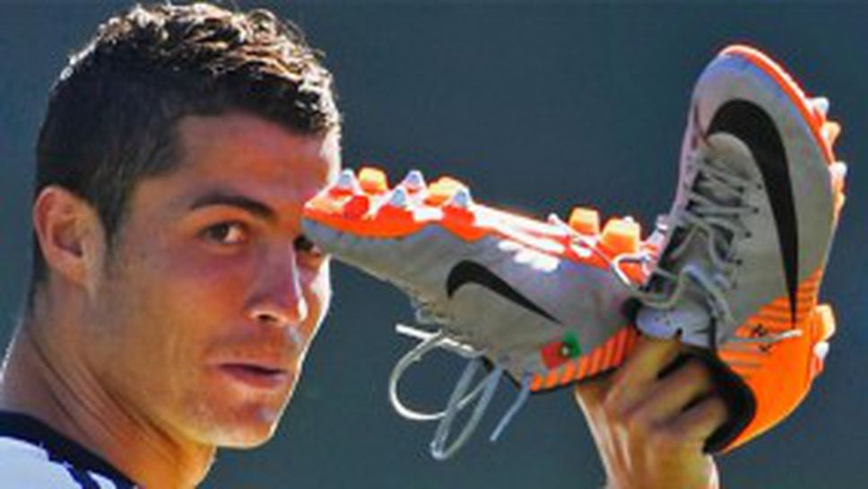 Кристиано беляза рамото си