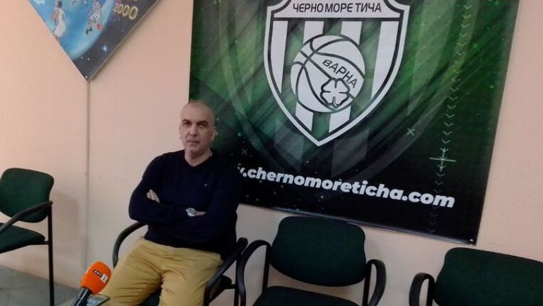 Президентът на баскетболния отбор на Черно море Тича д р Георги