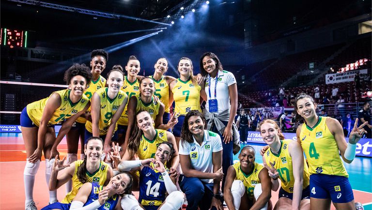 Бразилия завърши с трудна победа над Тайланд в София 🏐
