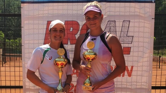 Катерина Димитрова спечели титлата на двойки на турнир в Сърбия