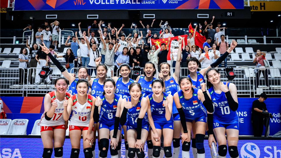 Китай завърши с труден обрат срещу САЩ в Лигата на нациите