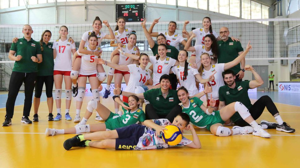 България U17 спечели гейм с 25:9 и продължават ударно на Балканиадата в Сърбия