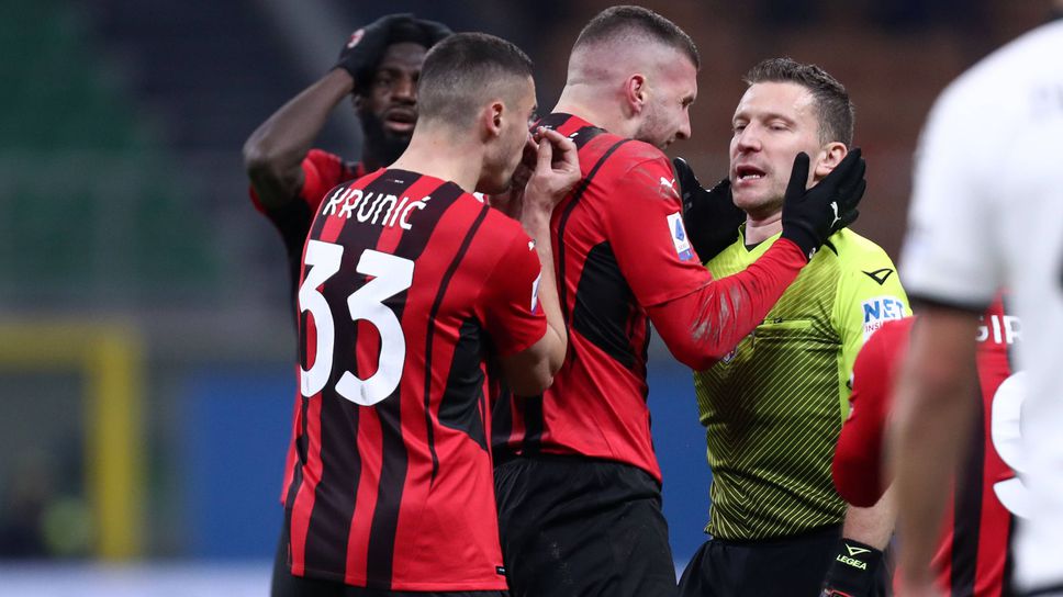 Скандален рефер и още седем негови колеги бяха изключени от съдийството на терен в Италия