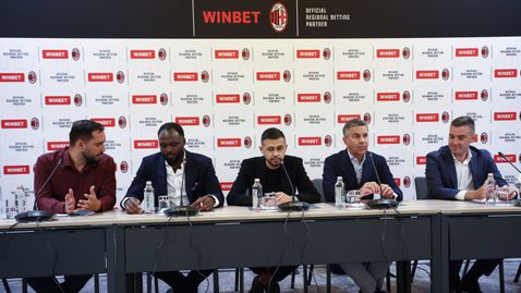 WINBET и Милан обявиха партньорството си