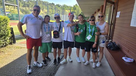  България с първи европейски орден в тениса за спортисти със Синдром на Даун 