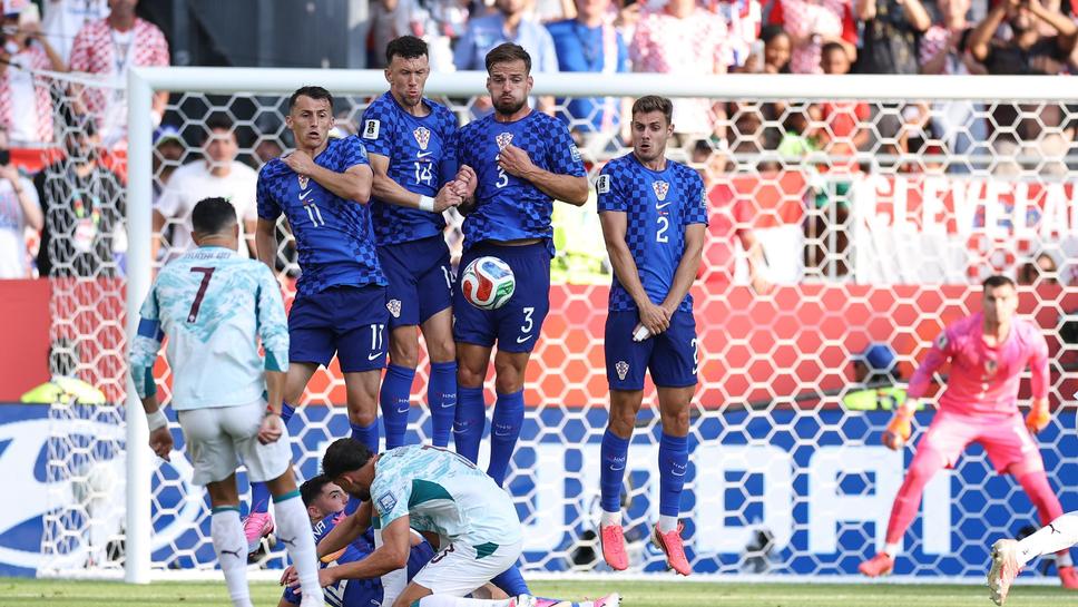 На почивката: Португалия 0:0 Хърватия