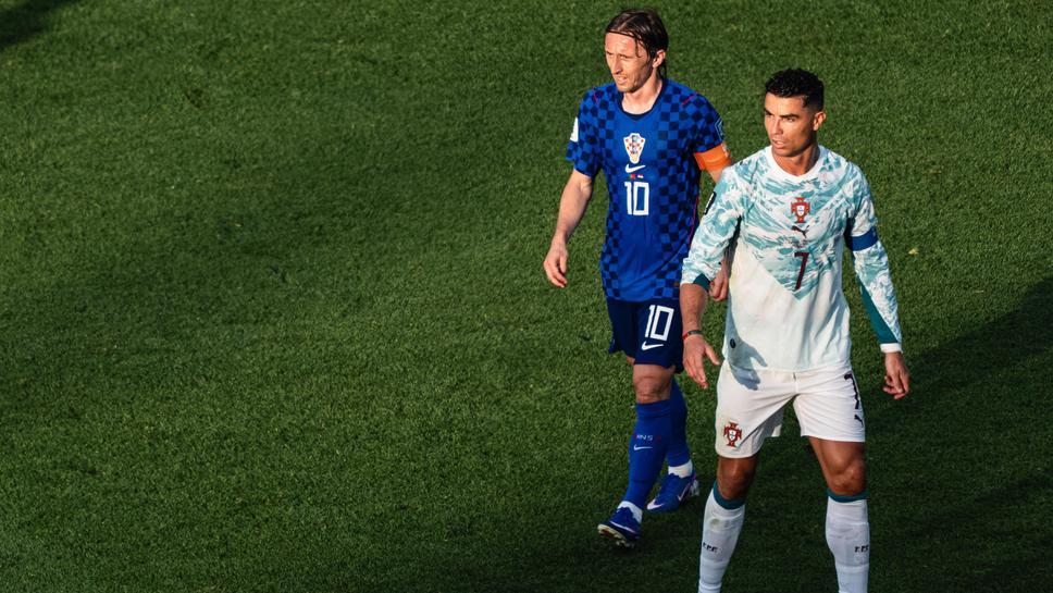 На почивката: Португалия 0:0 Хърватия