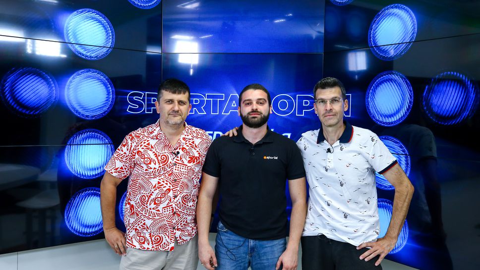 Николай Драгиев и Йордан Божинов гост в студиото на ''Спортал Оупън"