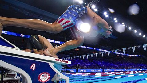 Минута мълчание за американското мъжко плуване