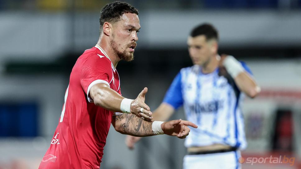 ЦСКА 1:1 Дунав, "червените" бързо изравниха