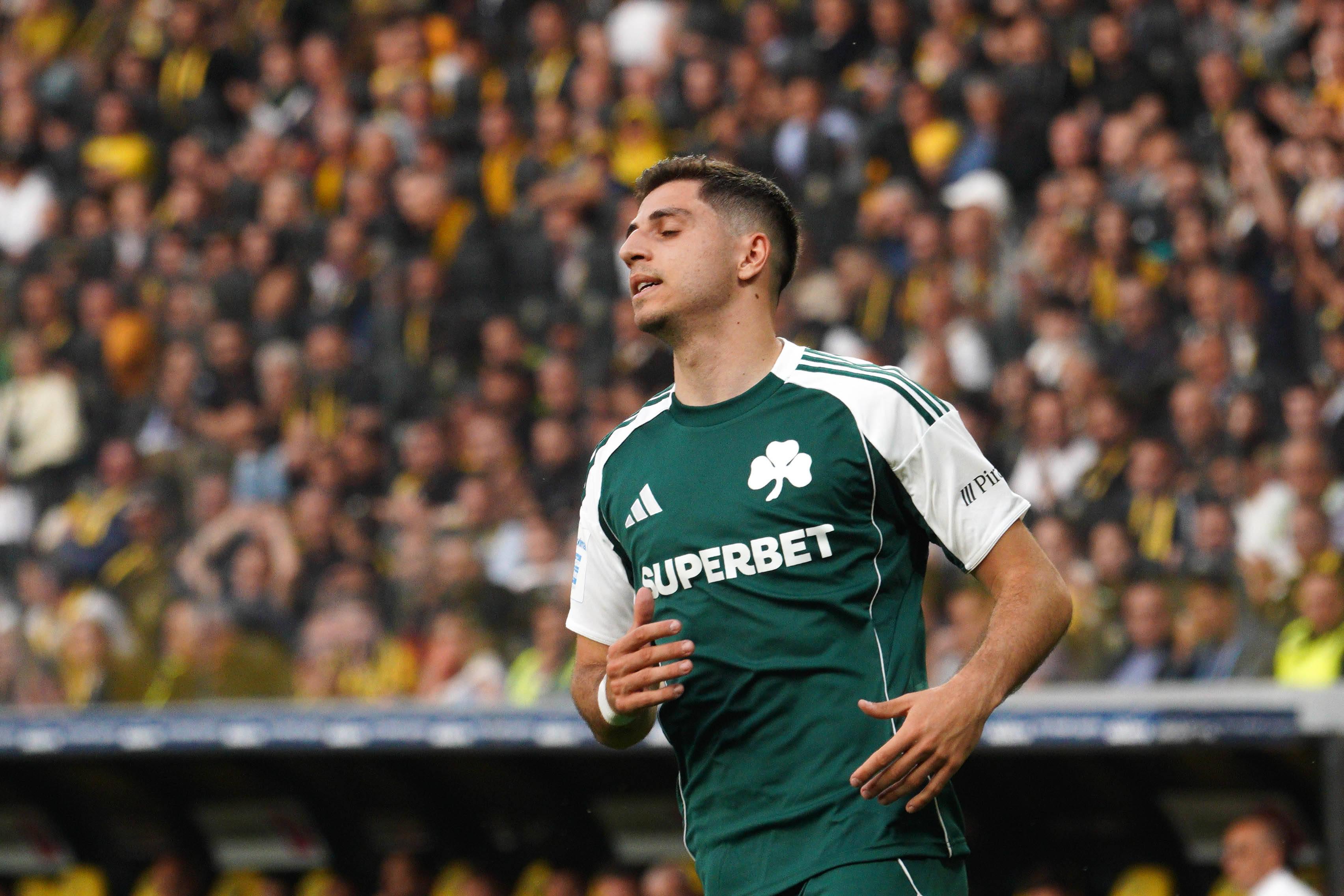 Panathinaikos winger Pavlos Pantelidis sidelined with ankle injury