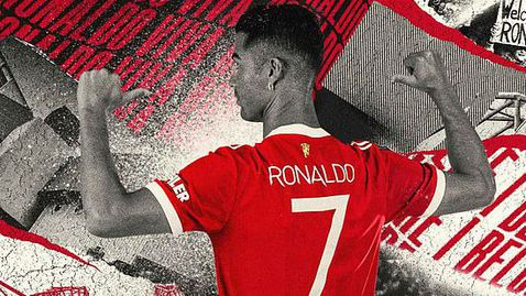 Официално: Кристиано Роналдо ще играе с №7 в Манчестър Юнайтед