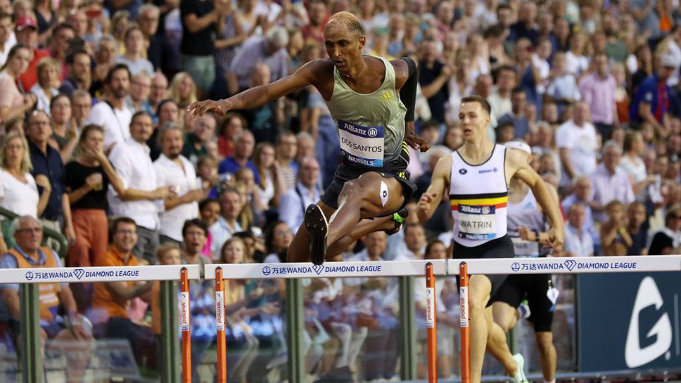 Световният шампион на 400 м/пр Дос Сантос с шеста диамантена победа