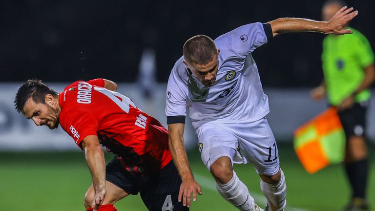 Атакуващият футболист на Славия Кристиан Добрев коментира победата на тима