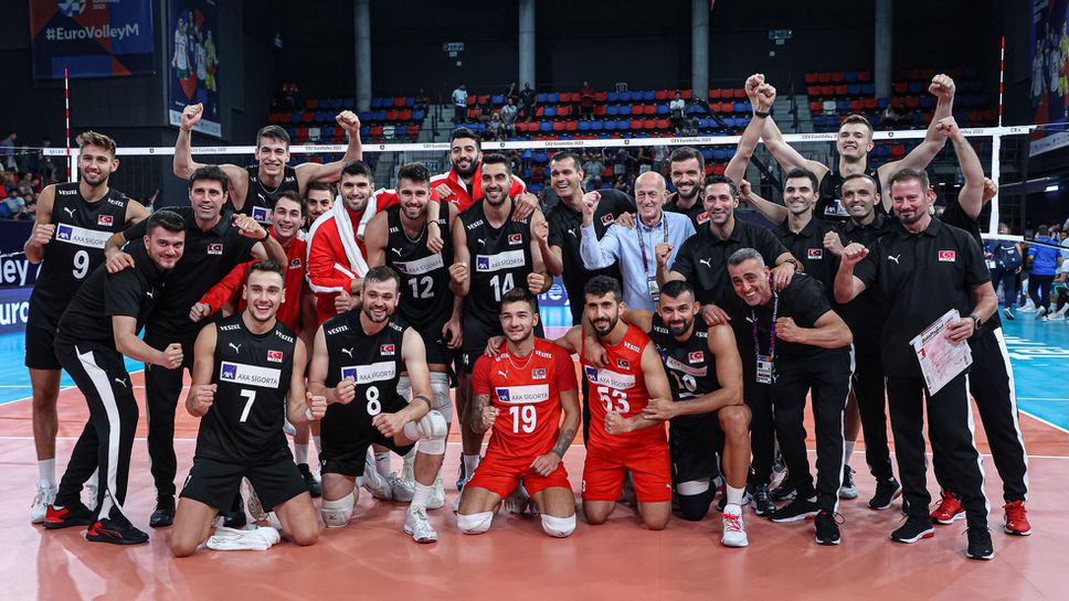 Алберто Джулиани изведе Турция до първи успех на Евроволей 2023