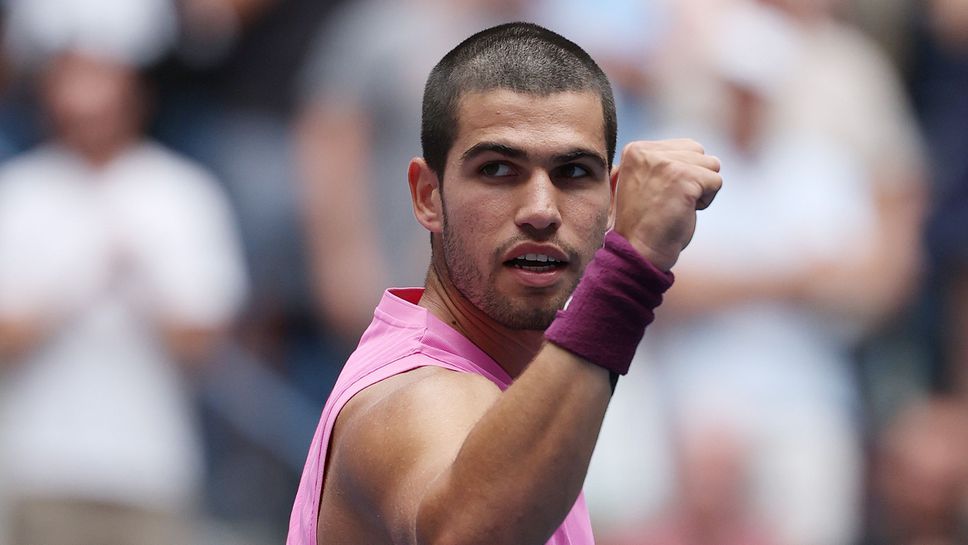 Шампионът за 2022 година Карлос Алкарас се класира за полуфиналите