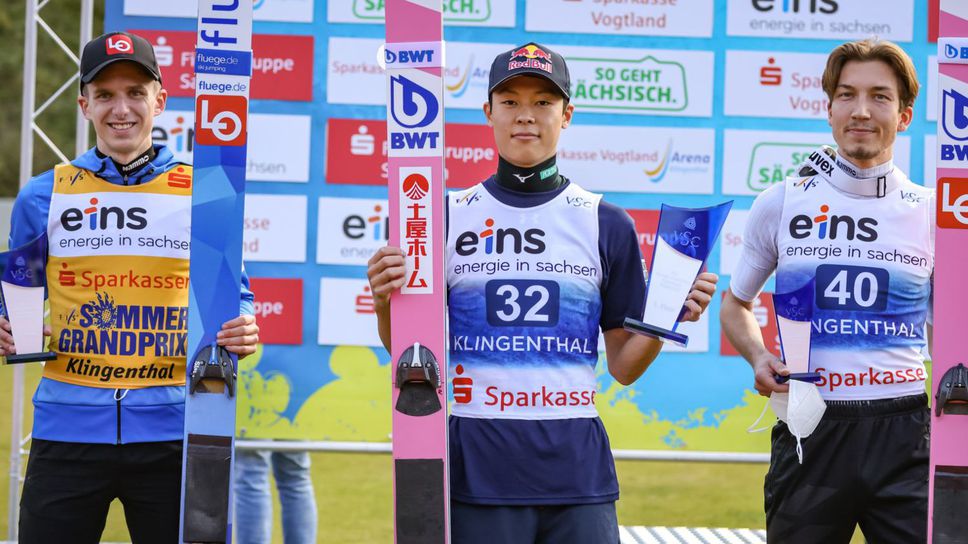 Кобаяши спечели последния старт от лятната верига по ски-скок